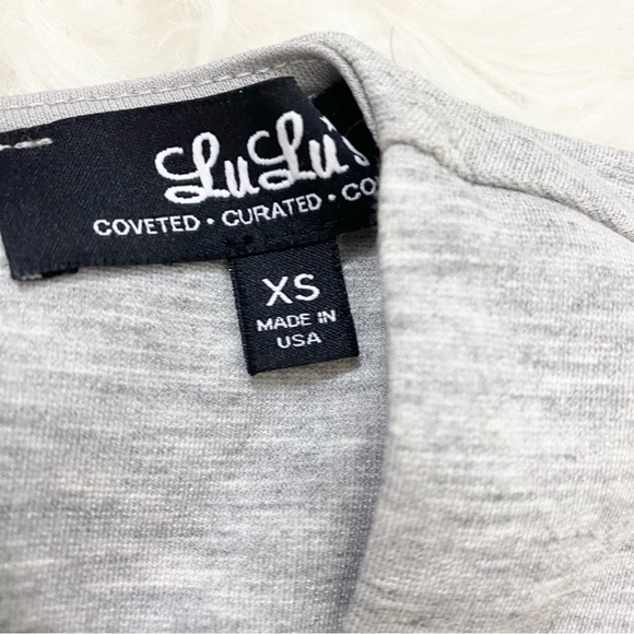 LULU’S Light Gray Mini Dress - Picture 5 of 5